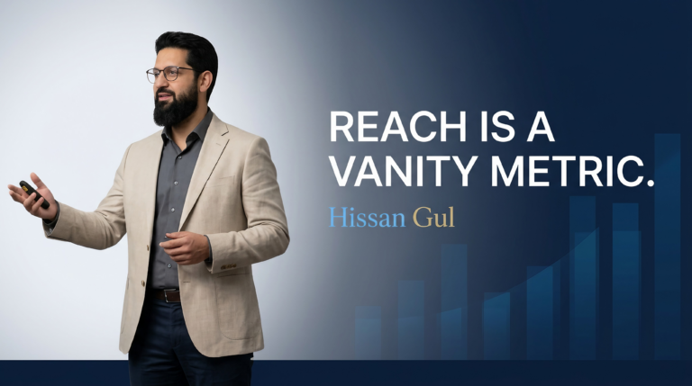Cheap reach makes it easy to celebrate numbers that don't matter. Resonance, not reach, is what actually moves an audience to act.