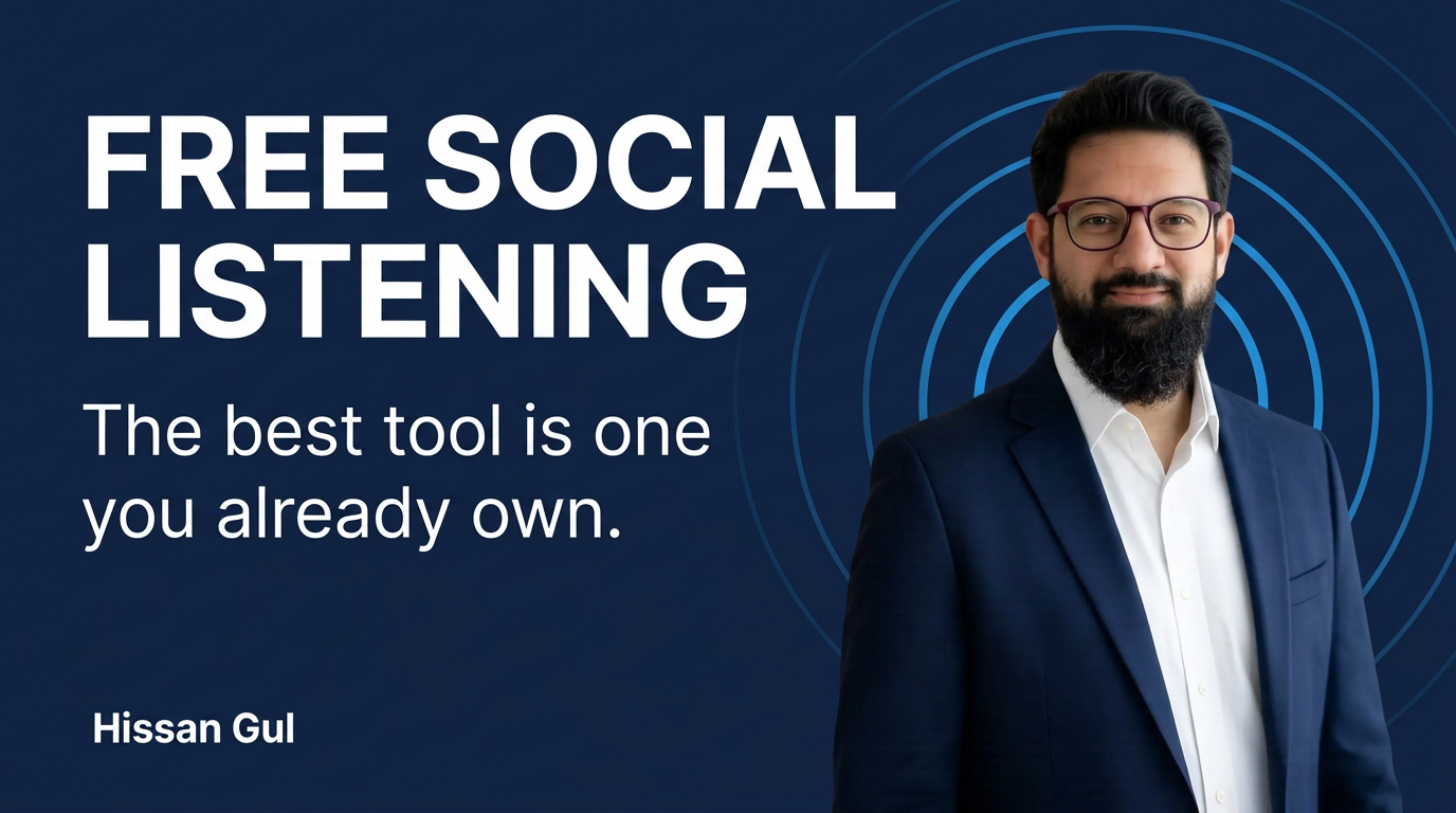 Paid social listening tools cost more than a reporter's salary. For most of what a young journalist needs, Google does the job for free — if you know how.